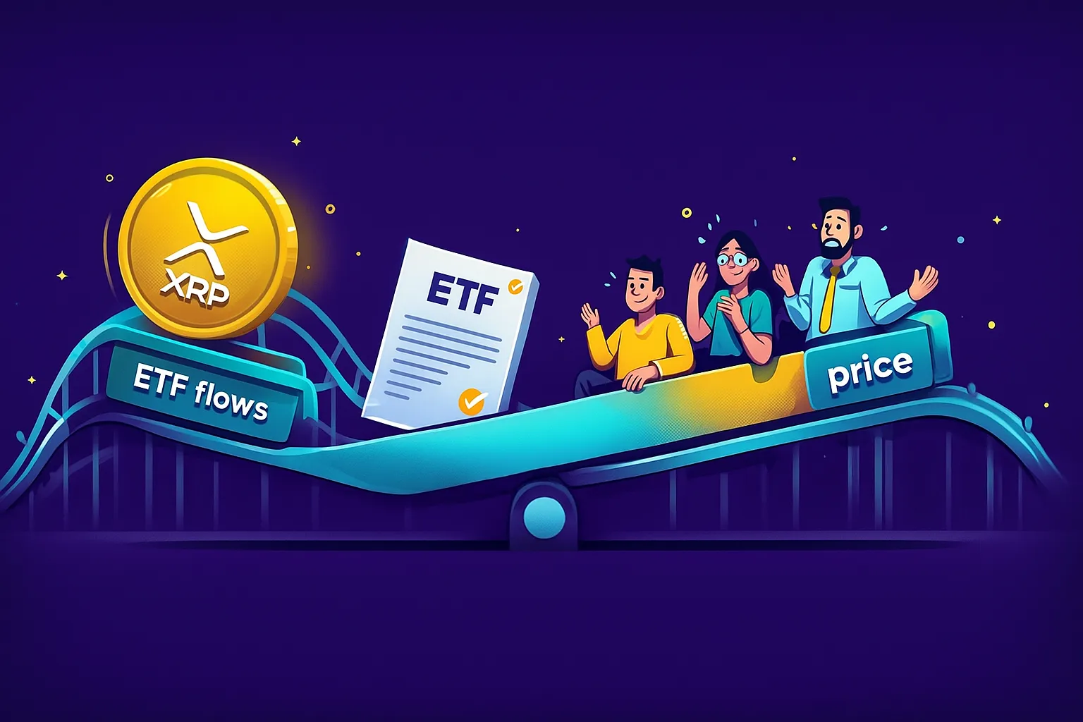 XRP ETF breaks records but price sinks on sell-the-news mood